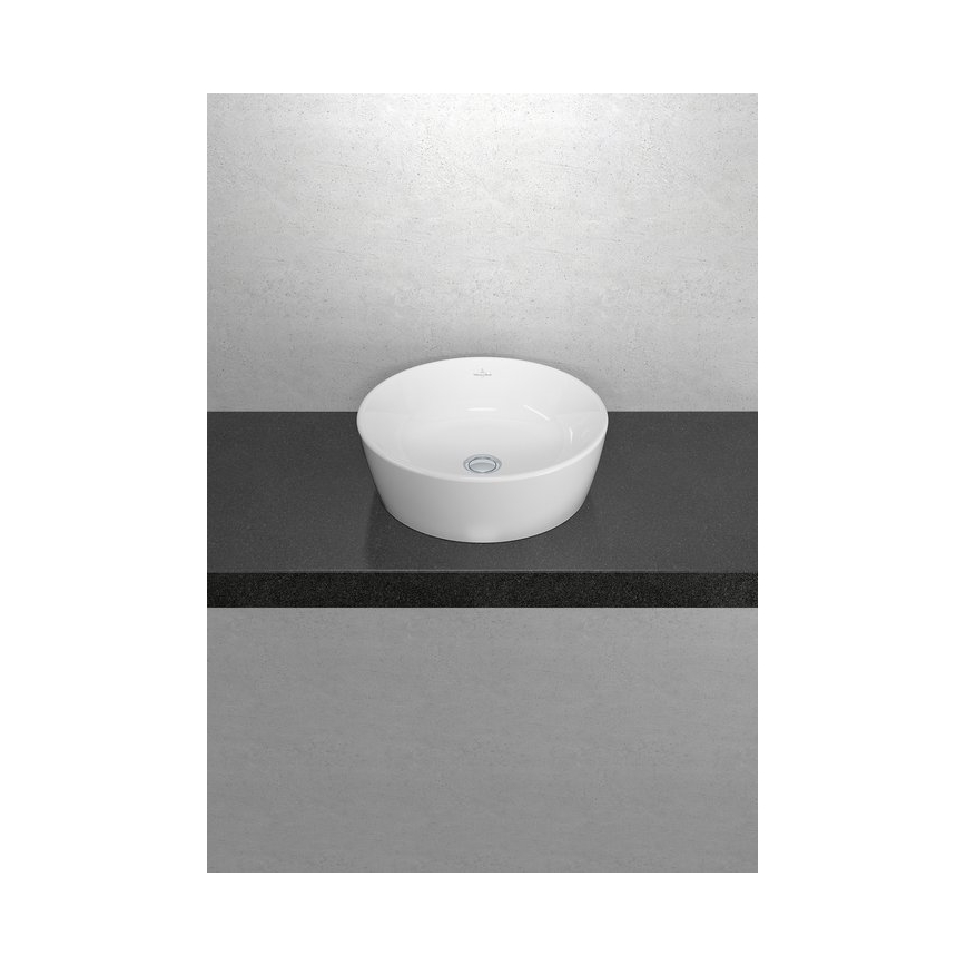 Villeroy & Boch 5A254501 - Umivalnik za na pult ARCHITECTURA Ø 45 cm keramika/bela