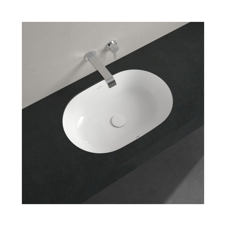 Villeroy & Boch 5A766001 - Vgradni umivalnik ARCHITECTURA 57x37,5 cm keramika/bela