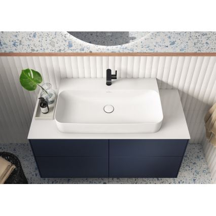 Villeroy & Boch 680800RW - umivalniški odtok, bel/sijajni krom