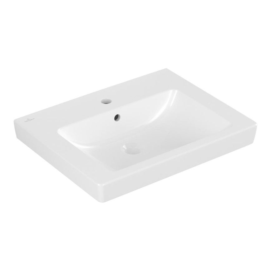 Villeroy & Boch 7113F001 - Viseči umivalnik SUBWAY 2.0 60x47 cm keramika/bela