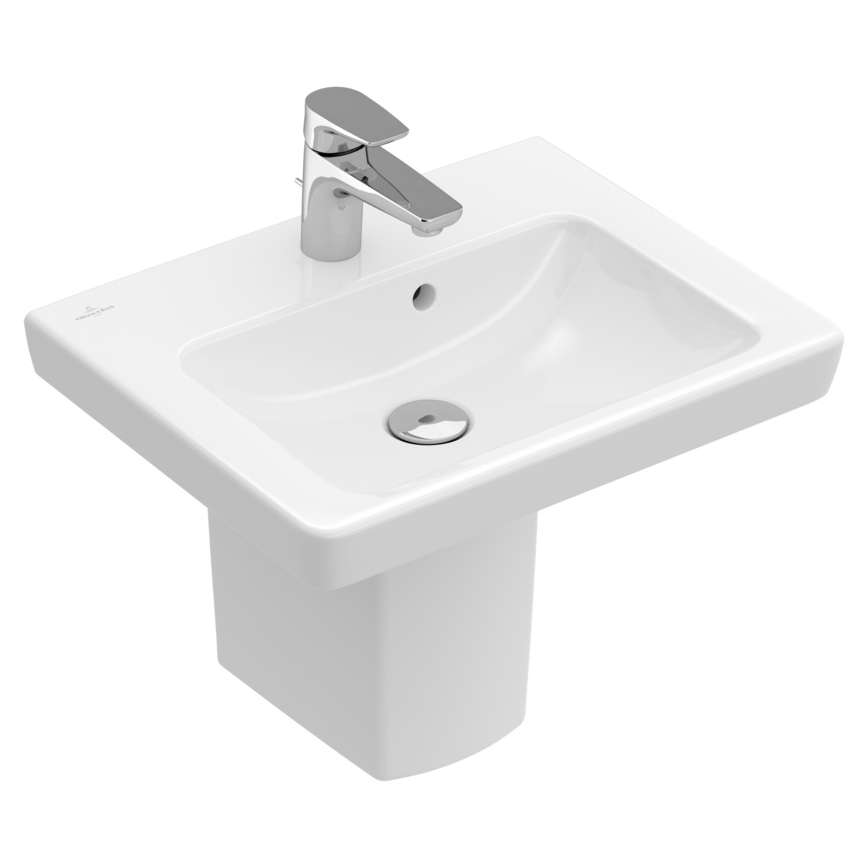 Villeroy & Boch 73155001 - Viseči umivalnik SUBWAY 2.0 50x40 cm keramika/bela