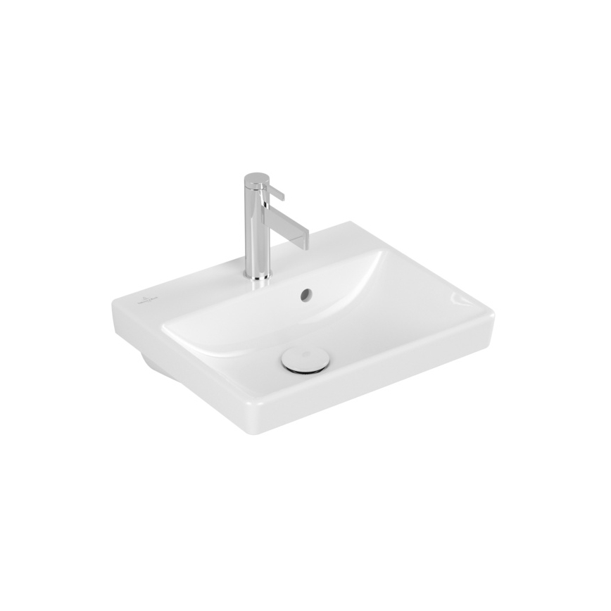 Villeroy & Boch 73584501 - Viseči umivalnik AVENTO 45x37 cm keramika/bela