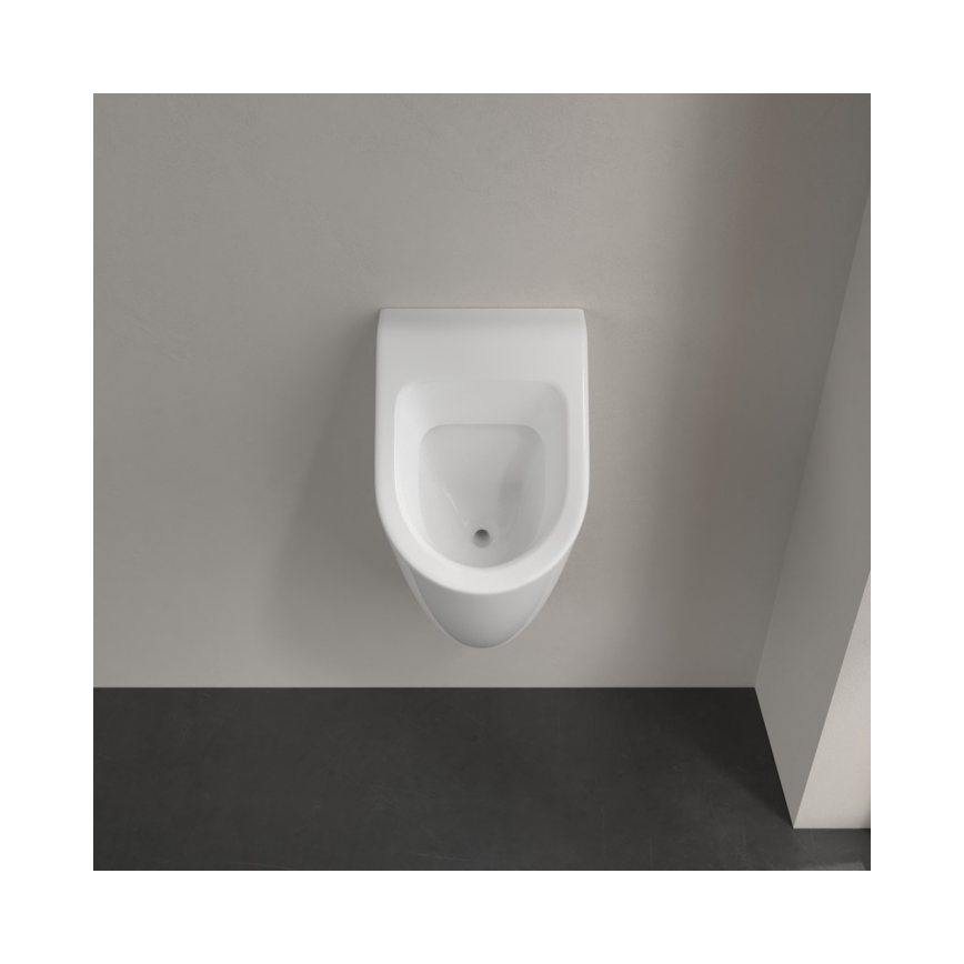 Villeroy & Boch 75130001 - Pisuar SUBWAY zadnji odtok keramika/bela
