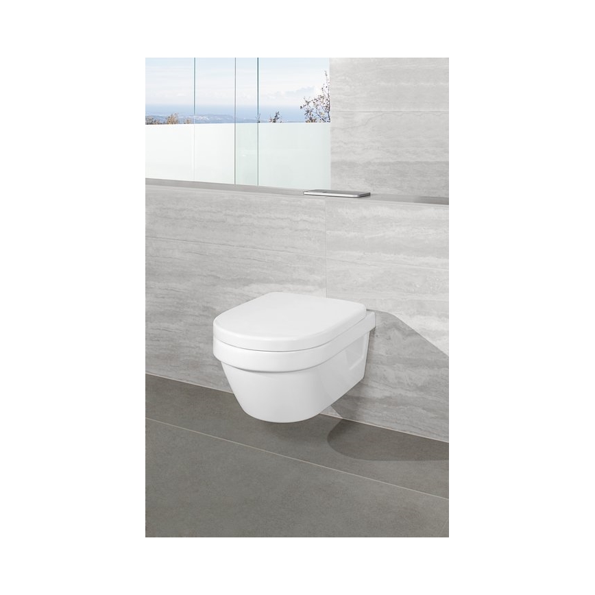 Villeroy & Boch 8M42S101 - WC deska SoftClose SUBWAY 3.0 bela