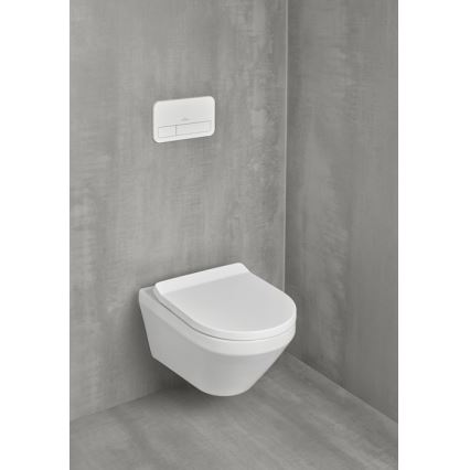 Villeroy & Boch 8M70S101 - WC deska ARCHITECTURA SoftClose, bela