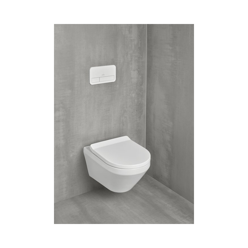 Villeroy & Boch 8M70S101 - WC deska ARCHITECTURA SoftClose, bela