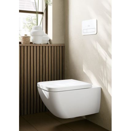 Villeroy & Boch 922400RE - Gumb za splakovanje VICONNECT sijajno bela