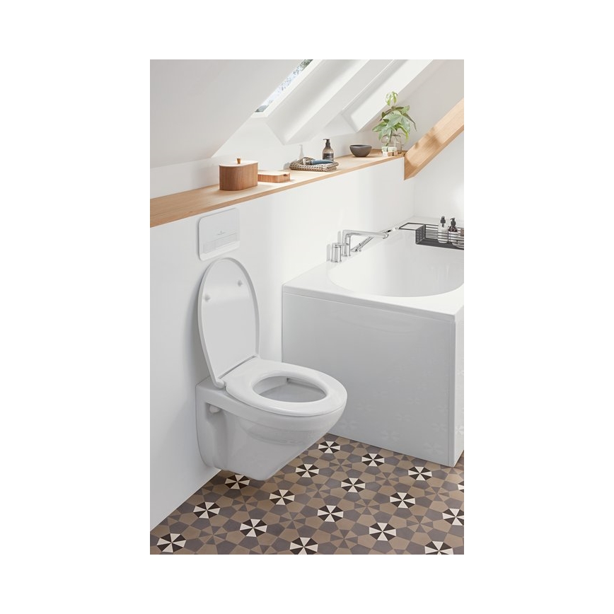 Villeroy & Boch 922400RE - Gumb za splakovanje VICONNECT sijajno bela