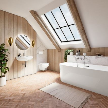 Villeroy & Boch 922400RE - Gumb za splakovanje VICONNECT sijajno bela