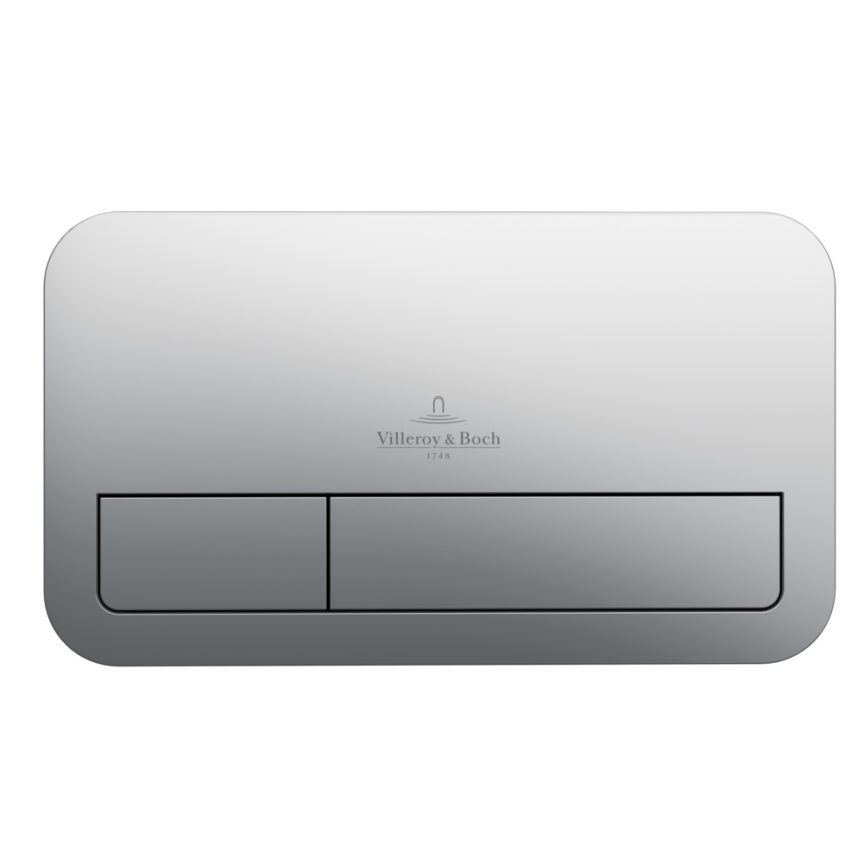 Villeroy & Boch 92249069 - Tipka za splakovanje VICONNECT matni krom