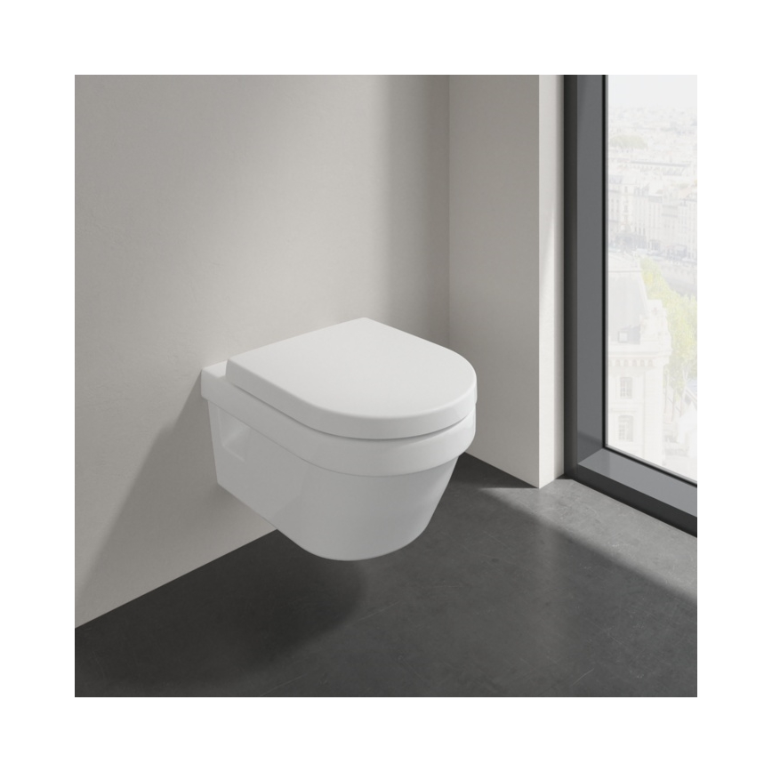 Villeroy & Boch 98M9C101 - WC sedalo SoftClose ARCHITECTURA bela