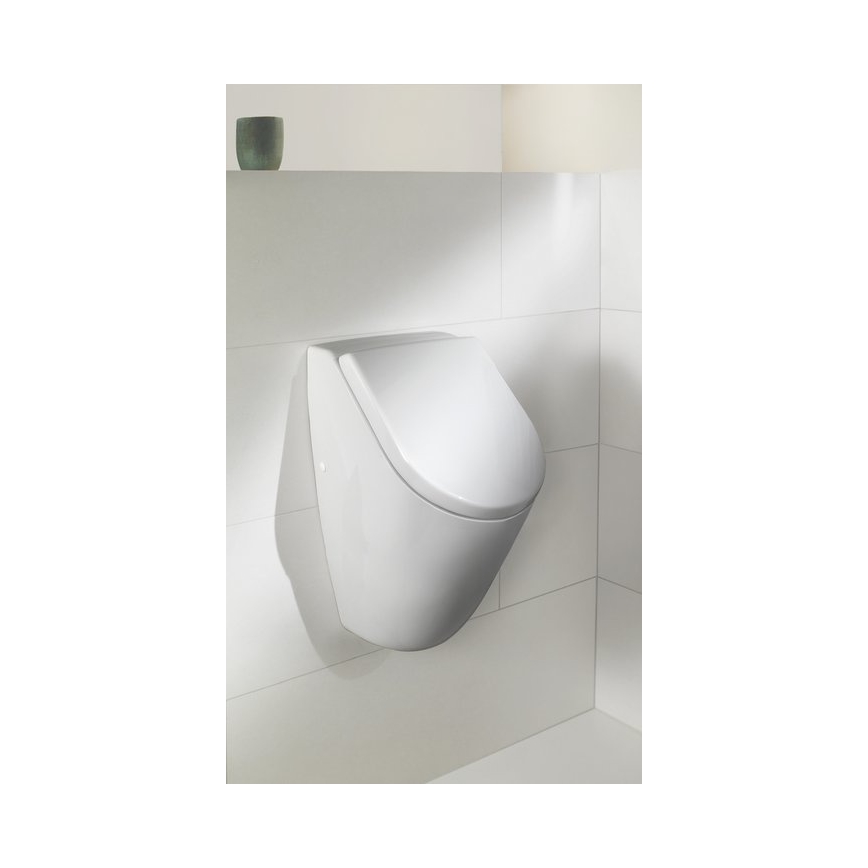Villeroy & Boch 9956S101 - Pokrov za pisuar SoftClose SUBWAY 2.0 v beli barvi