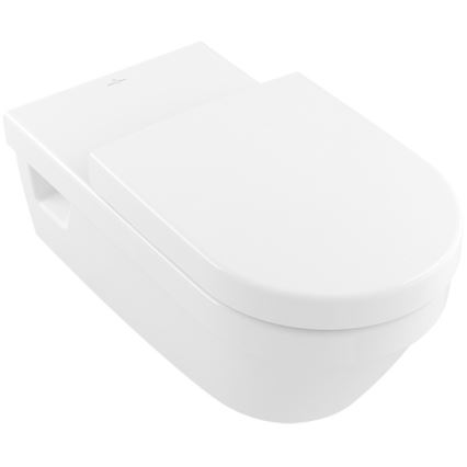 Villeroy & Boch 9M51B101 - WC deska SoftClose VICARE bela