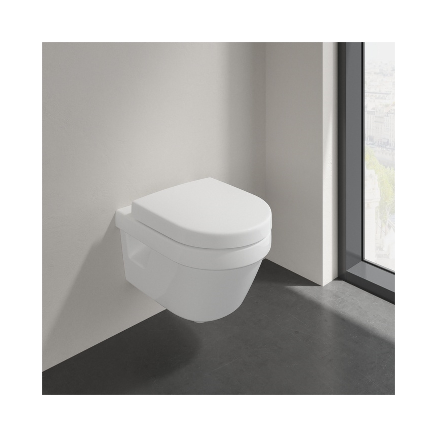 Villeroy & Boch 9M66S201 - Deska za WC SoftClose ARCHITECTURA bela