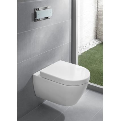 Villeroy & Boch 9M68S101 - WC deska SoftClose SUBWAY 2.0 bela