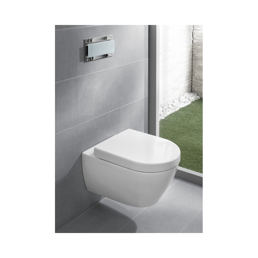 Villeroy & Boch 9M68S101 - WC deska SoftClose SUBWAY 2.0 bela