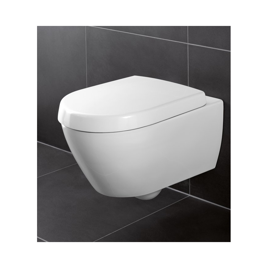 Villeroy & Boch 9M68S101 - WC deska SoftClose SUBWAY 2.0 bela