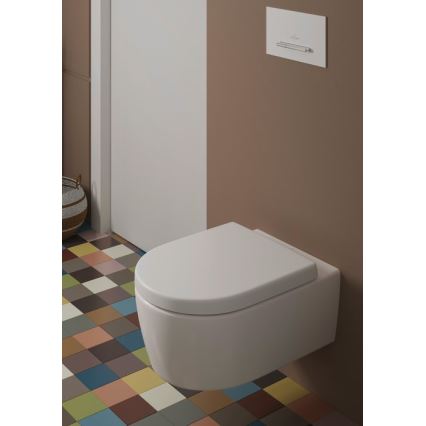 Villeroy & Boch 9M77C101 - WC deska SoftClose AVENTO, bela