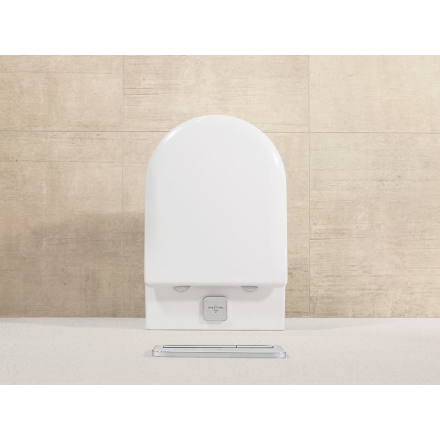 Villeroy & Boch 9M78S101 - Toaletna deska SoftClose SUBWAY 2.0 bela