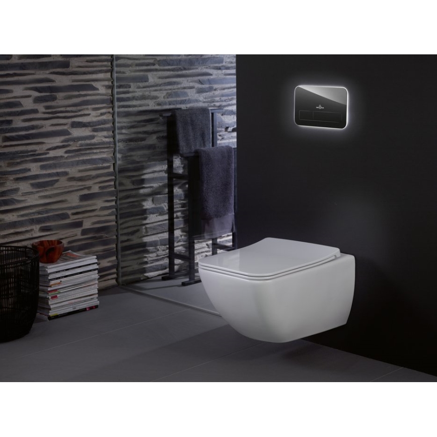 Villeroy & Boch 9M80S101 - WC deska SoftClose VENTICELLO bela