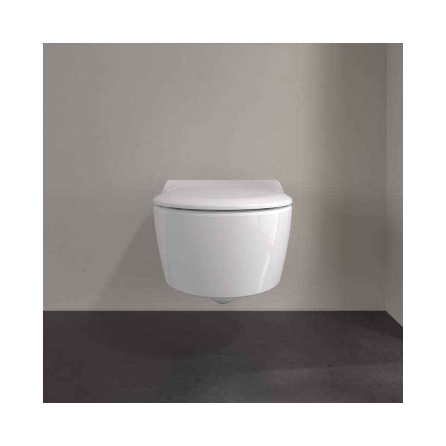 Villeroy & Boch 9M87S101 - WC deska SoftClose AVENTO, bela