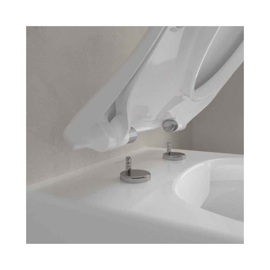 Villeroy & Boch 9M87S101 - WC deska SoftClose AVENTO, bela