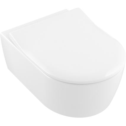 Villeroy & Boch 9M87S101 - WC deska SoftClose AVENTO, bela