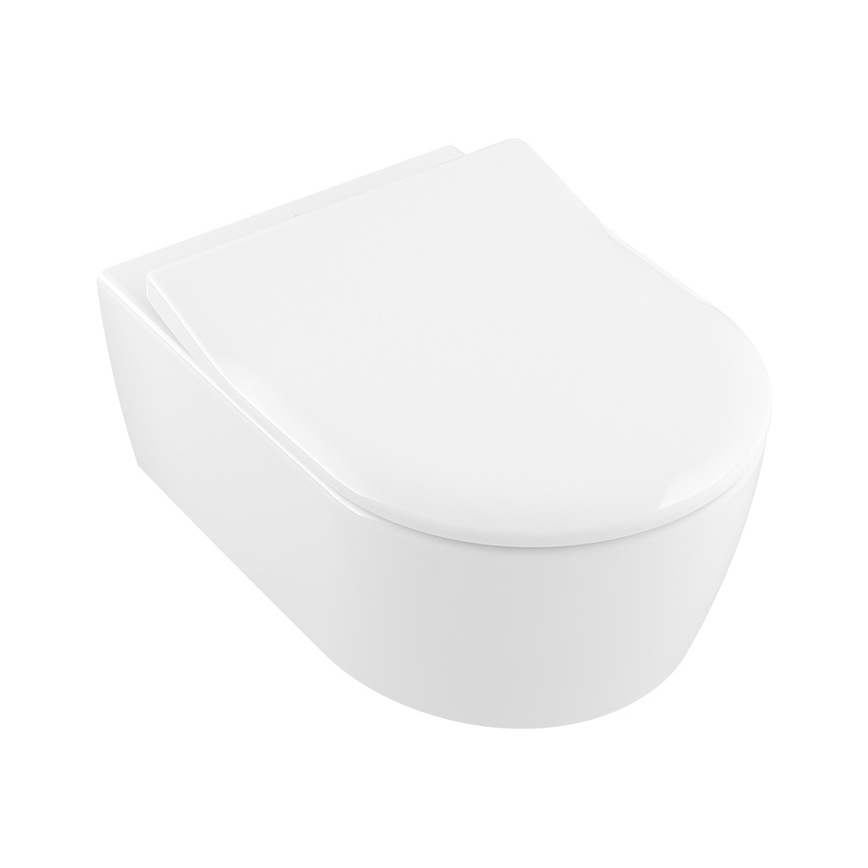 Villeroy & Boch 9M87S101 - WC deska SoftClose AVENTO, bela