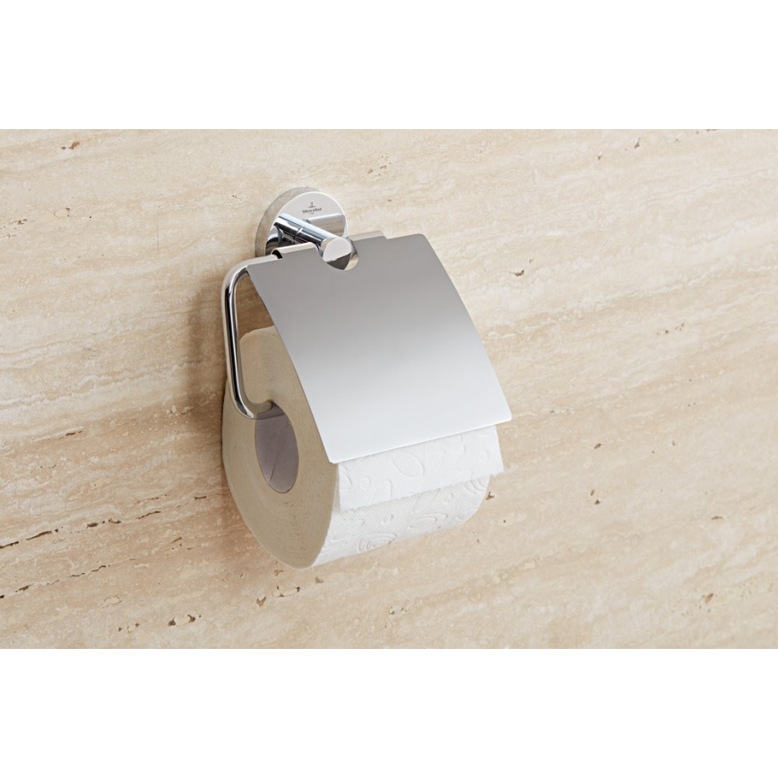 Villeroy & Boch TVA15101300061 - Držalo za toaletni papir ELEMENTS v sijajnem kromu