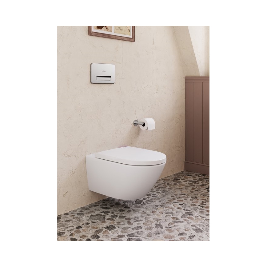 Villeroy & Boch TVA15101400061 - Nosilec toaletnega papirja ELEMENTS sijajni krom