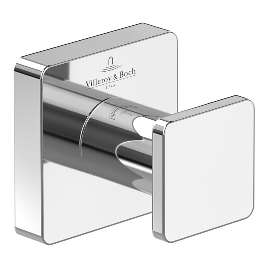 Villeroy & Boch TVA15201100061 - Stenski kavelj ELEMENTS, sijajni krom