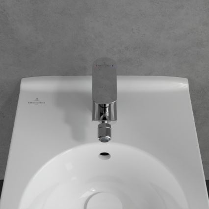 Villeroy & Boch TVB10420111061 - Armatura za bide + odtok O.NOVO sijajni krom