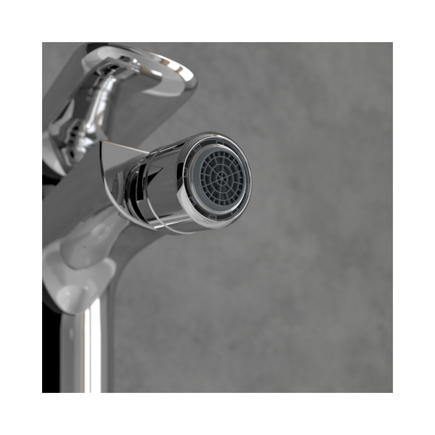 Villeroy & Boch TVB10420111061 - Armatura za bide + odtok O.NOVO sijajni krom