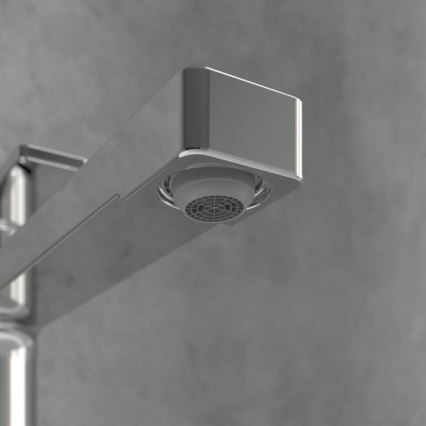 Villeroy & Boch TVW10300500061 - Mešalna pipa za umivalnik + odtok ARCHITECTURA 32,9 cm sijajni krom