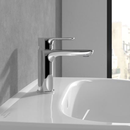 Villeroy & Boch TVW10400300161 - Mešalna baterija za umivalnik O.NOVO 15,5 cm, sijajni krom