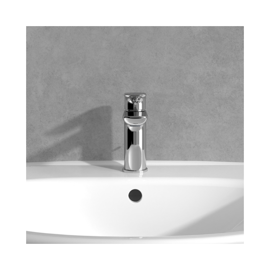 Villeroy & Boch TVW10400400161 - Pipa za umivalnik O.NOVO 15,5 cm sijajni krom