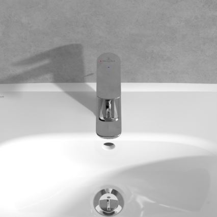 Villeroy & Boch TVW10400400161 - Pipa za umivalnik O.NOVO 15,5 cm sijajni krom