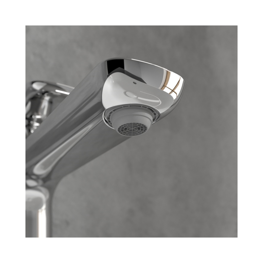 Villeroy & Boch TVW10410511061 - Pipa za umivalnik + odtok O.NOVO 29,5 cm sijajni krom