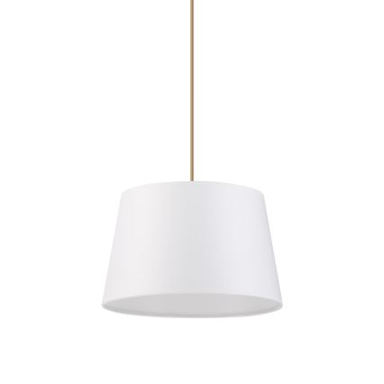 Viseča svetilka AIDA na kablu 1xE27/60W/230V, premer 25 cm, hrast/rjava/bela