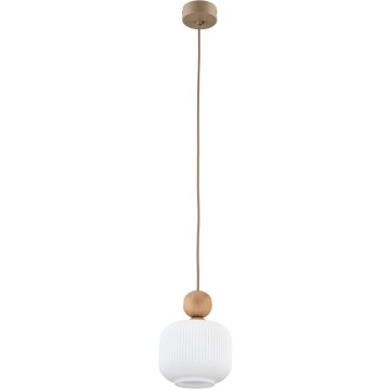 Viseča svetilka BALLO na lanku 1xE14/10W/230V bež