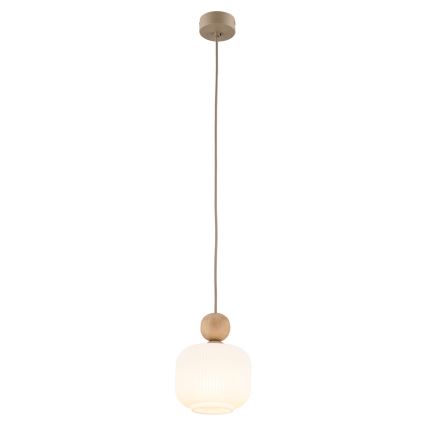 Viseča svetilka BALLO na lanku 1xE14/10W/230V bež