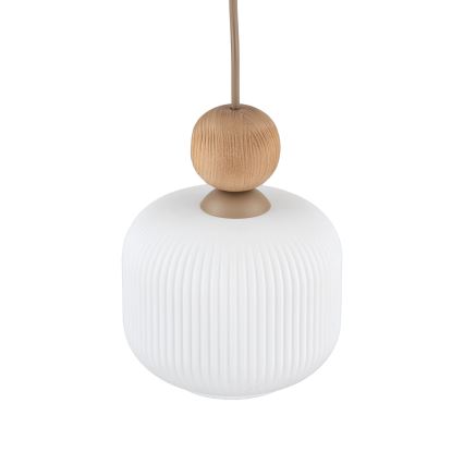 Viseča svetilka BALLO na lanku 1xE14/10W/230V bež