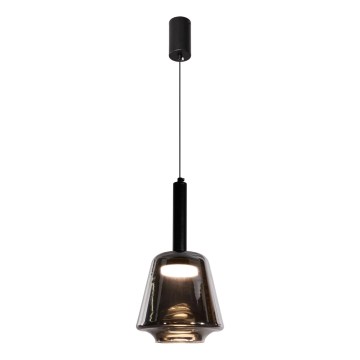 Viseča svetilka na kablu BUENO 1xGX53/9W/230V, premer 18 cm, dimno črna