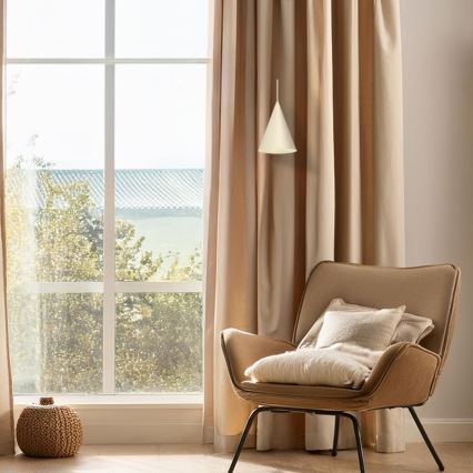 Viseča svetilka na kablu CAPITAL 1xGX53/15W/230V, premer 17 cm, kremna