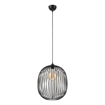 Viseča svetilka na kablu DESTELLO 1xE27/15W/230V premer 32 cm črna