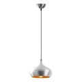 Viseča svetilka na kablu DODO 1xE27/40W/230V matiran krom