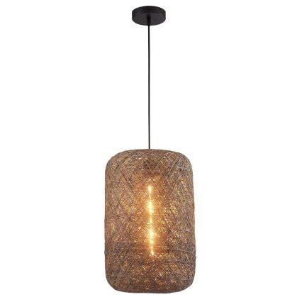 Viseča svetilka na kablu ELLEN 1xE27/20W/230V, Ø 30 cm, antracit