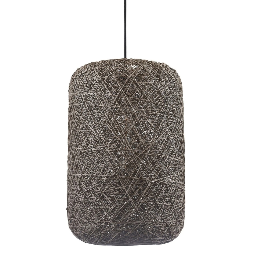 Viseča svetilka na kablu ELLEN 1xE27/20W/230V, Ø 30 cm, antracit