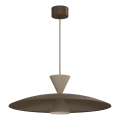 Viseča svetilka na kablu MISTIC, 1xGX53/15W/230V, rjava