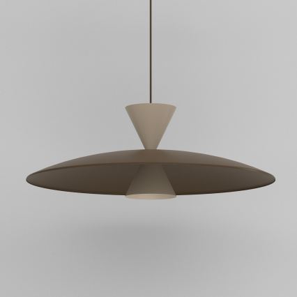 Viseča svetilka na kablu MISTIC, 1xGX53/15W/230V, rjava